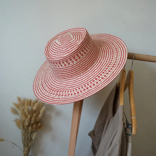 Chapeau Panama Luxe Femme - Protection Solaire Été