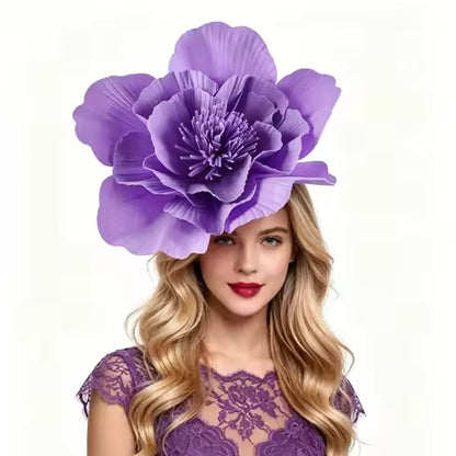 Grand Fascinator Fleuri Élégant