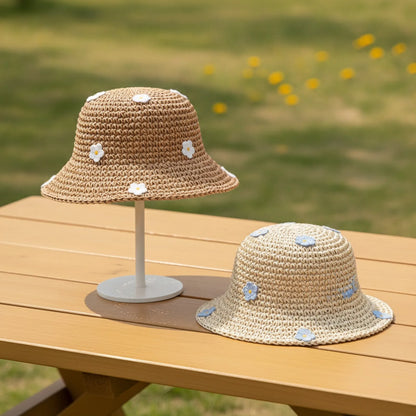 Chapeau Panama Fleuri Princesse - Famille