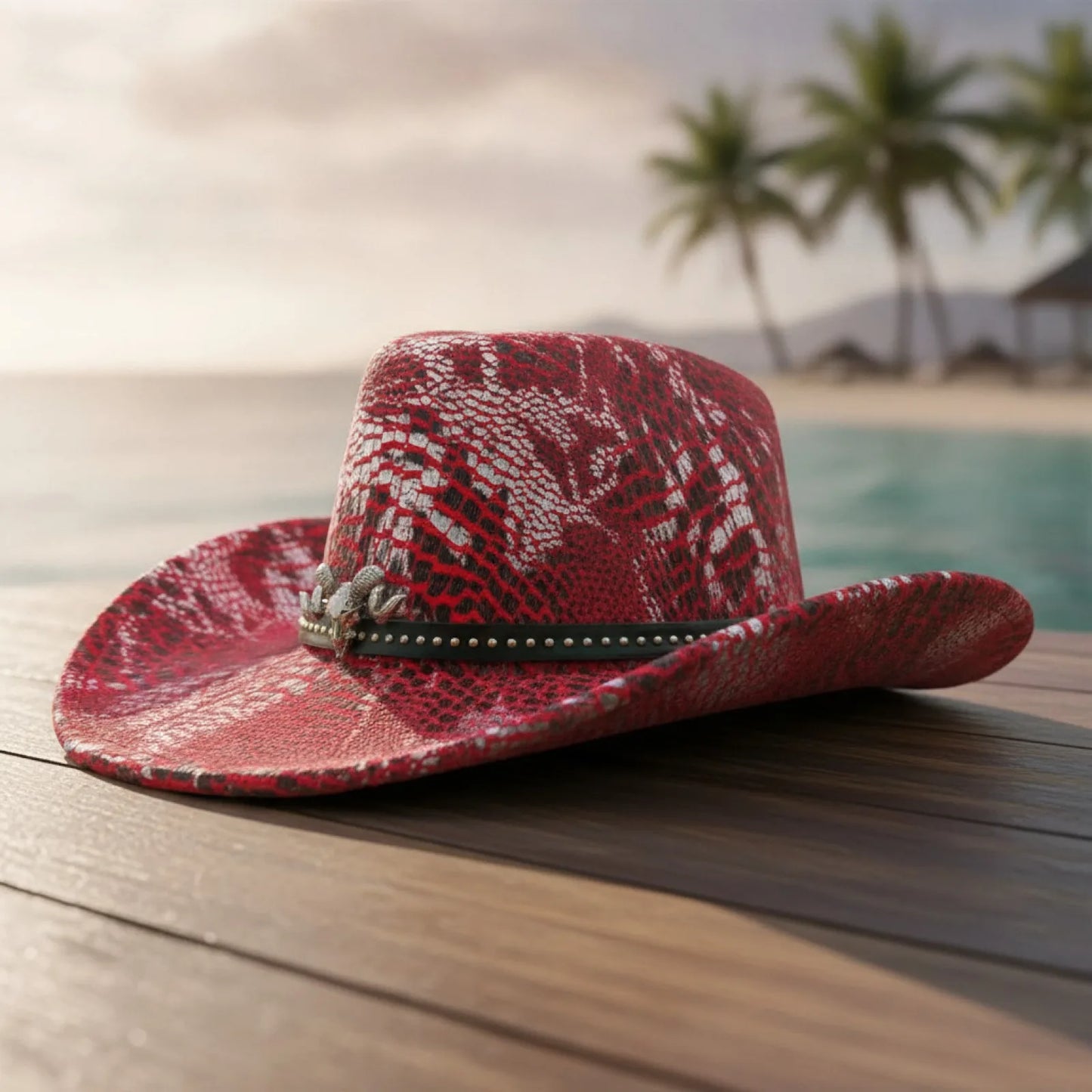Chapeau Cowboy Strass Unisexe