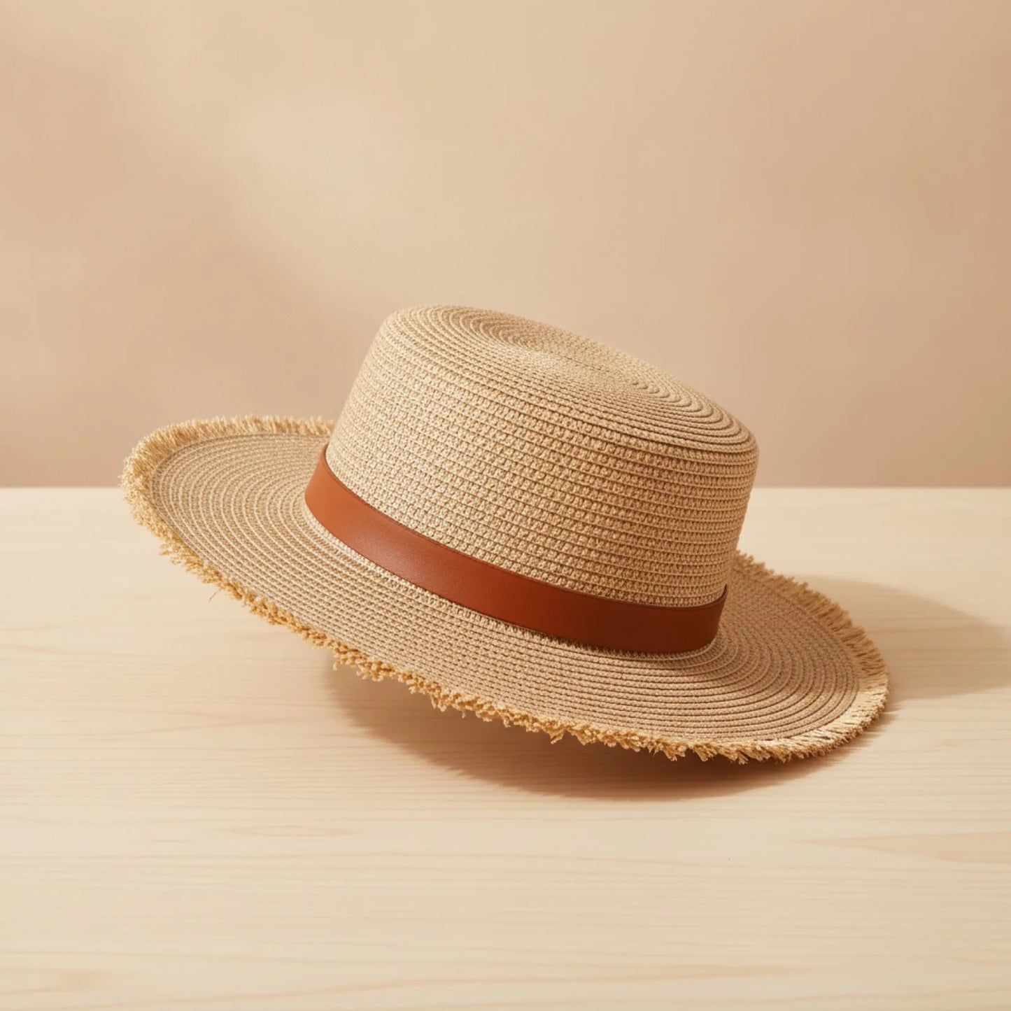 Chapeau Panama Fedora Paille Rétro Femme JEWELRYWE