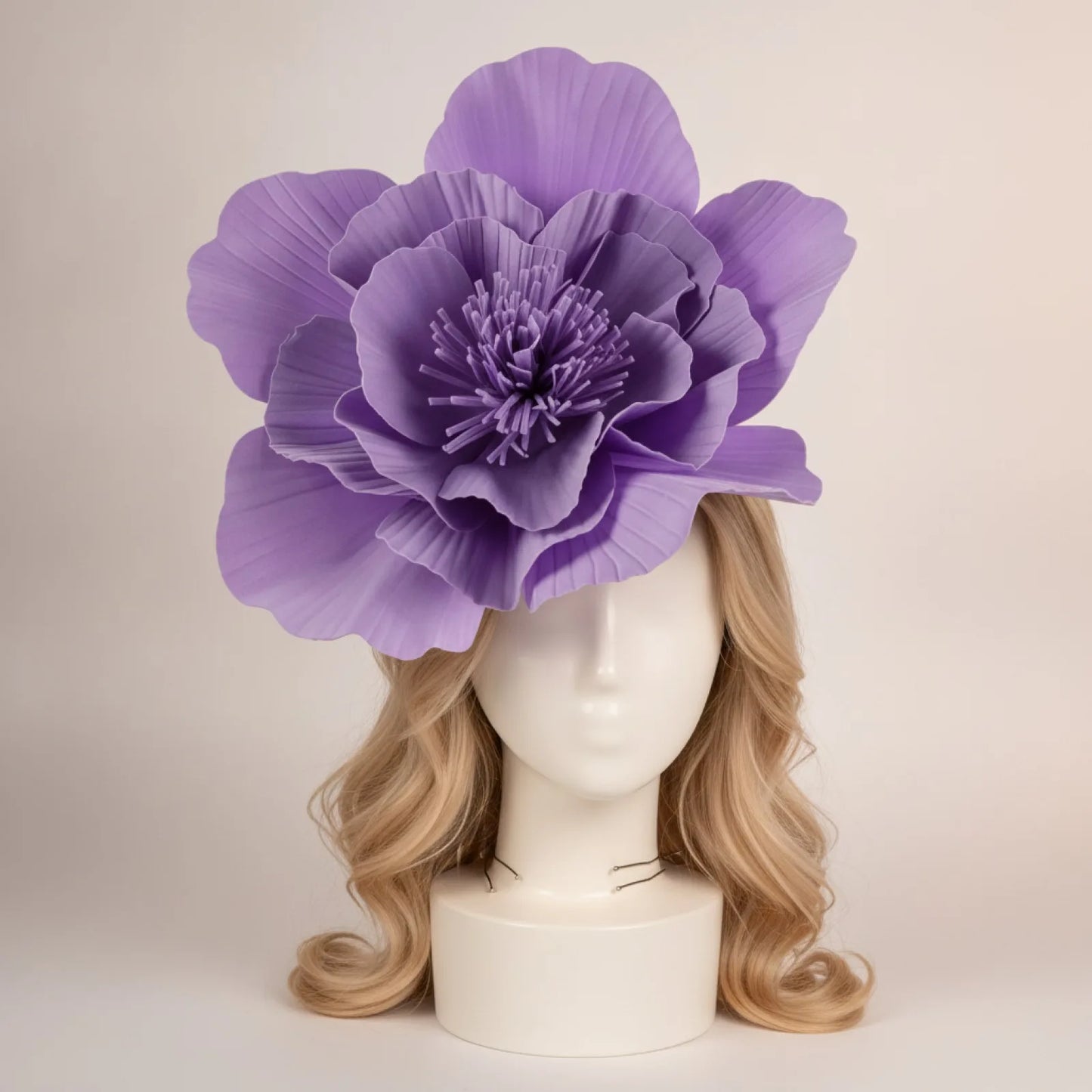 Grand Fascinator Fleuri Élégant
