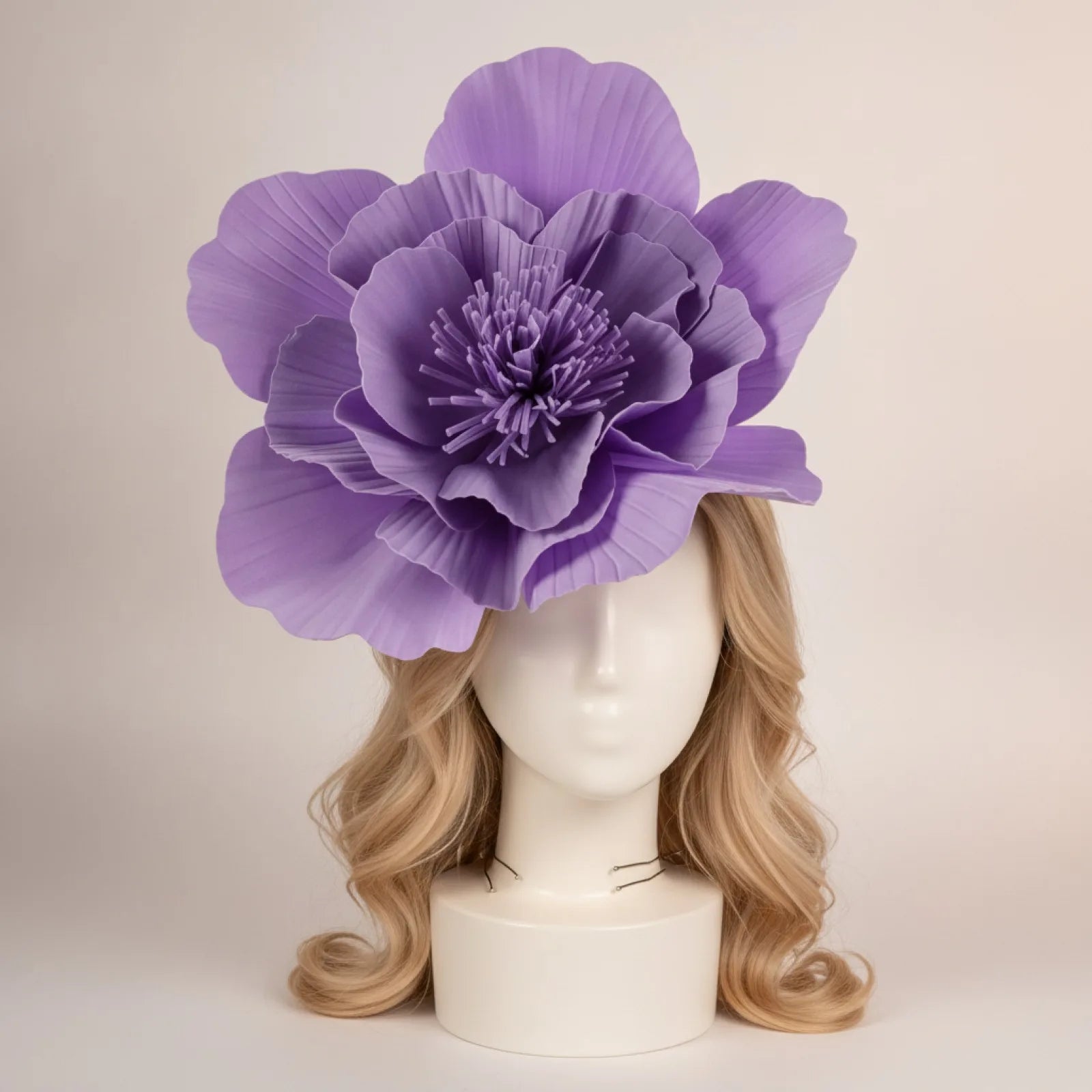 Grand Fascinator Fleuri Élégant