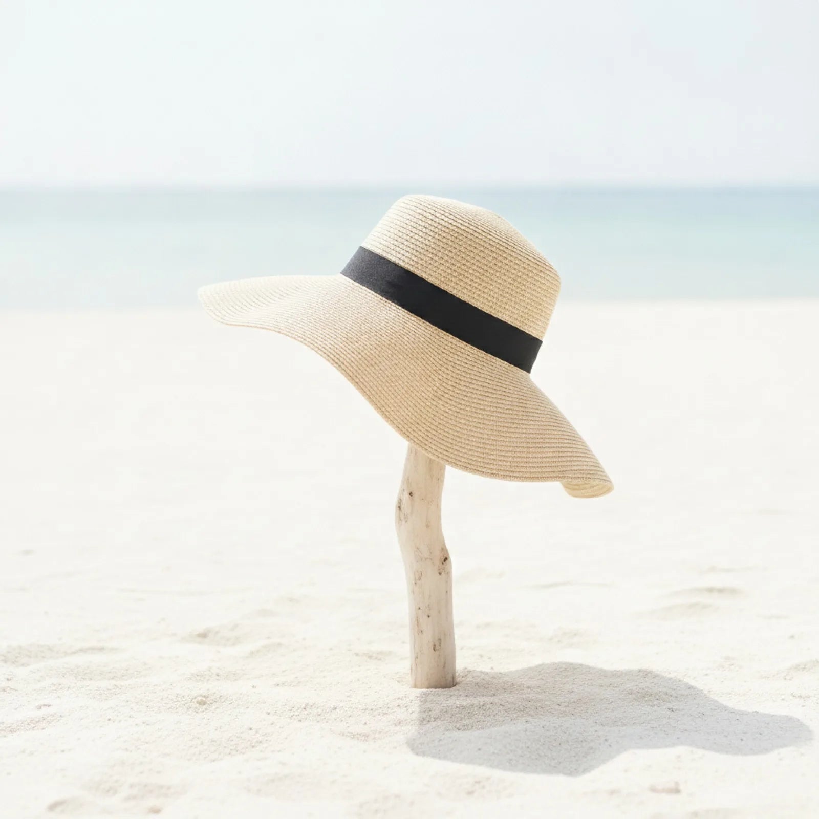 Chapeau Paille Large Bord Rétro Femme