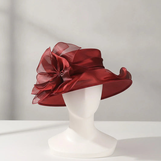 Chapeau Derby Organza Chic