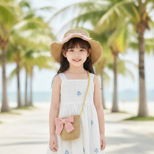 Chapeau Paille Fille Été Tendance