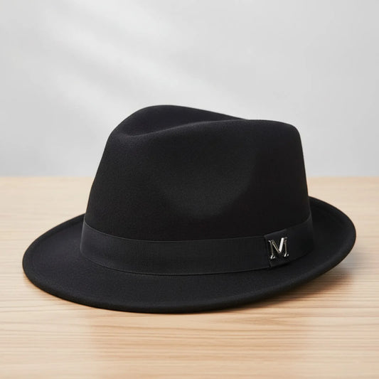 Chapeau Fedora Panama Trilby Unisexe en Feutre