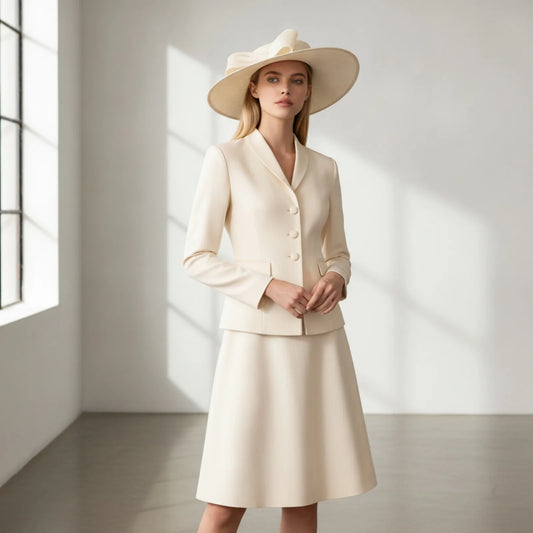 Chapeau Fascinateur Large Bord Nœud Papillon Femme