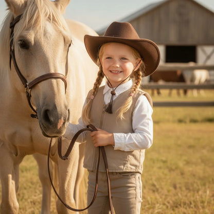 Chapeau Cowboy Enfant Western Classique