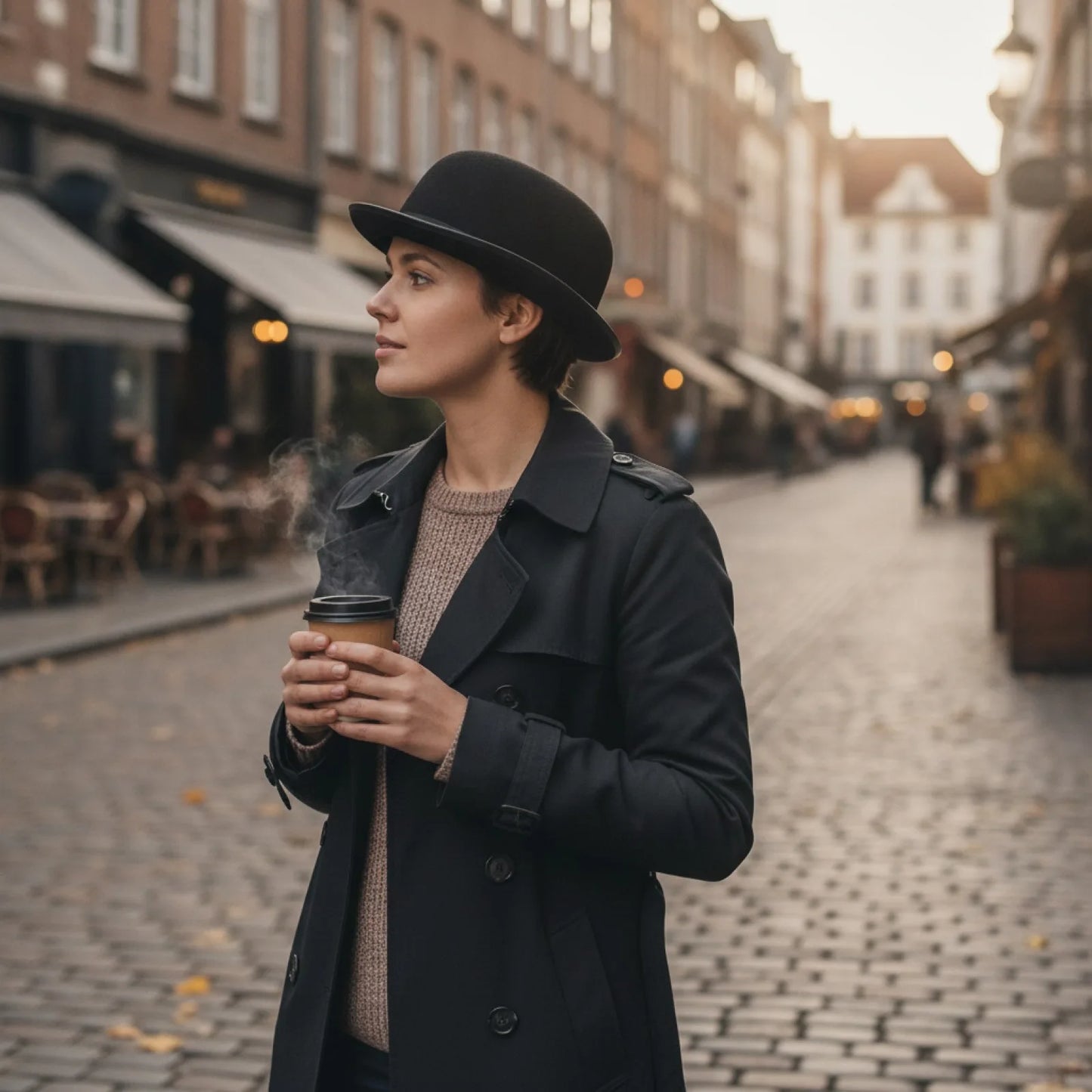 Chapeau Haut-de-forme Élégant Noir ou Rouge