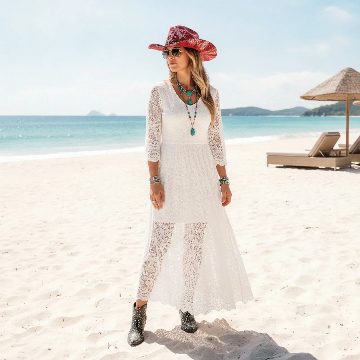 Chapeau Cowboy Strass Unisexe