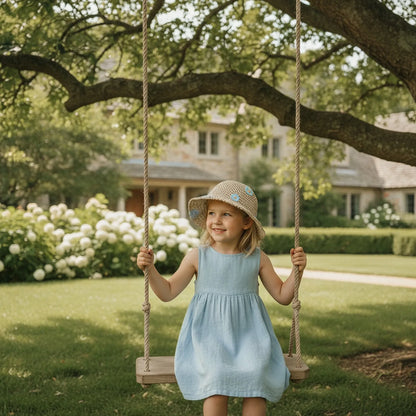 Chapeau Panama Fleuri Princesse - Famille