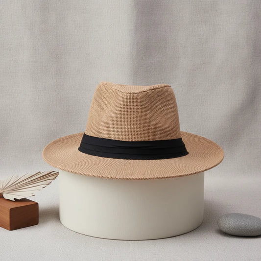 Chapeau Panama paille large