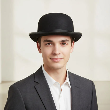 Chapeau Haut-de-forme Élégant Noir ou Rouge