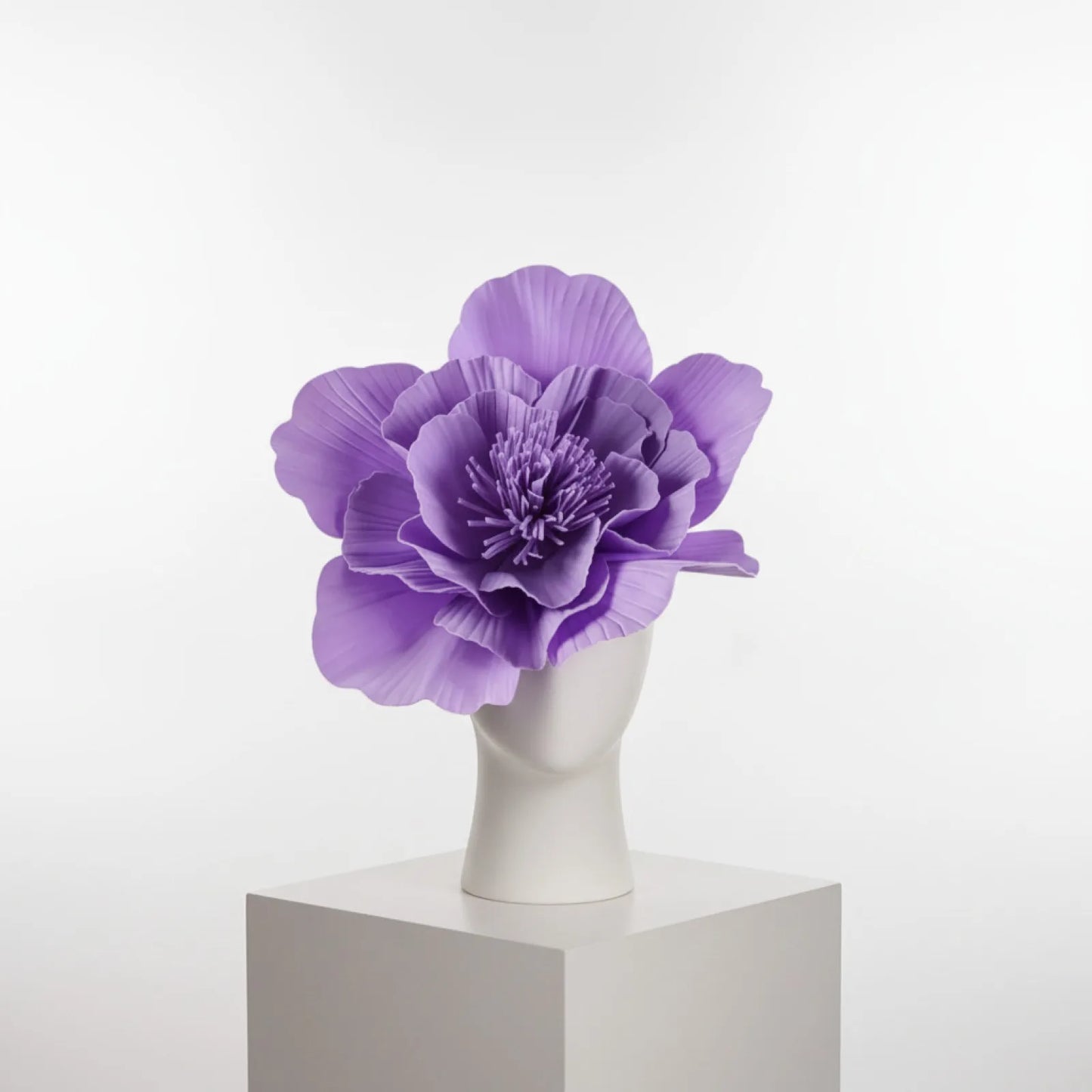 Grand Fascinator Fleuri Élégant