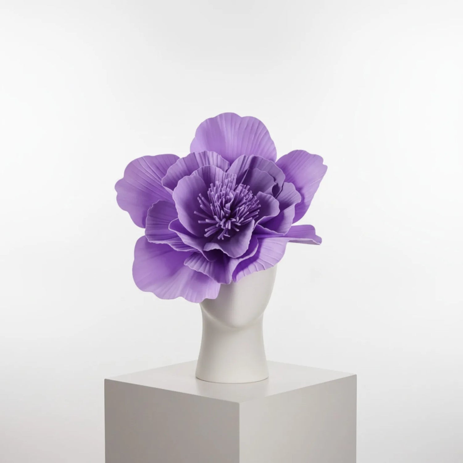 Grand Fascinator Fleuri Élégant